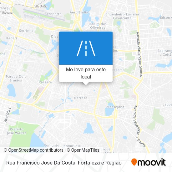 Rua Francisco José Da Costa mapa