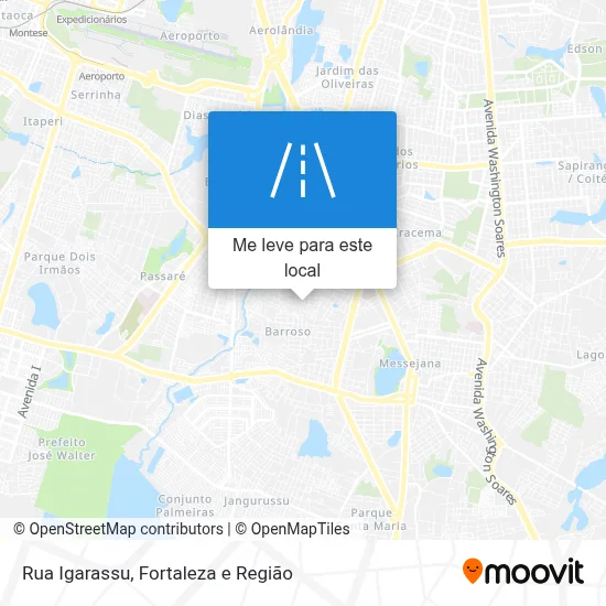 Rua Igarassu mapa