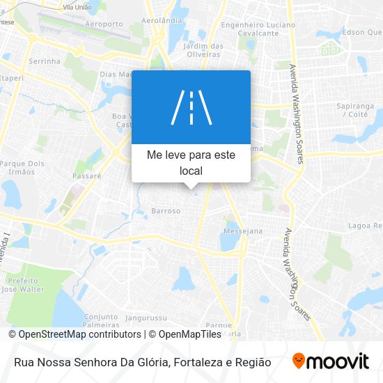 Rua Nossa Senhora Da Glória mapa