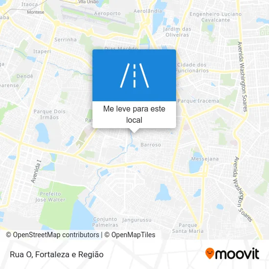Rua O mapa