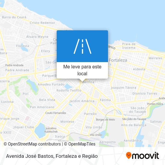 Avenida José Bastos mapa