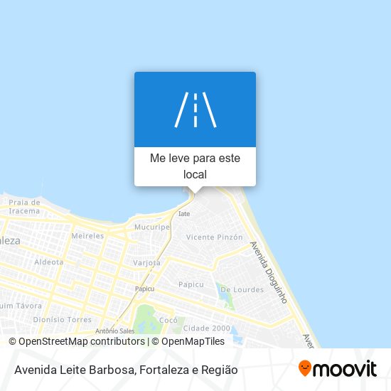 Avenida Leite Barbosa mapa