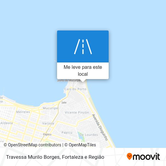 Travessa Murilo Borges mapa