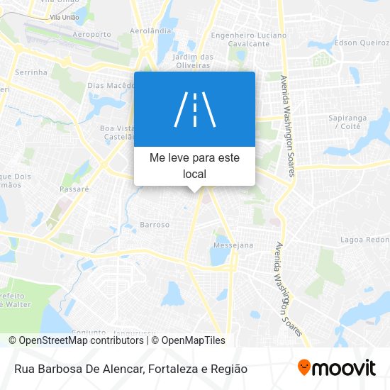 Rua Barbosa De Alencar mapa