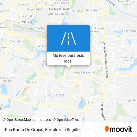 Rua Barão De Grajaú mapa
