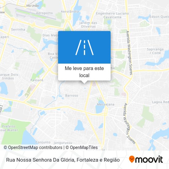 Rua Nossa Senhora Da Glória mapa