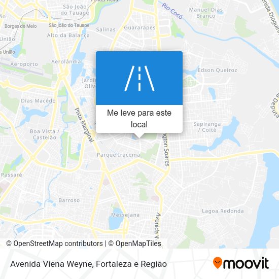 Avenida Viena Weyne mapa