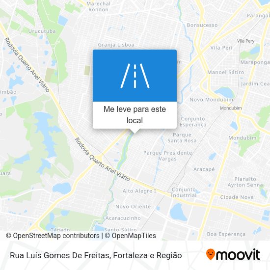 Rua Luís Gomes De Freitas mapa