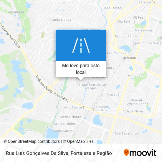 Rua Luís Gonçalves Da Silva mapa