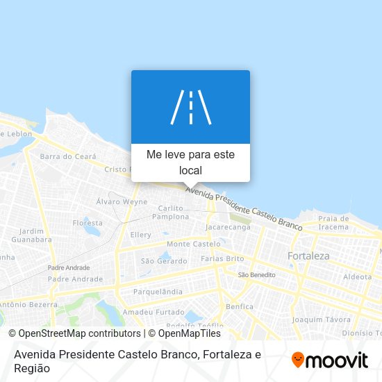 Avenida Presidente Castelo Branco mapa