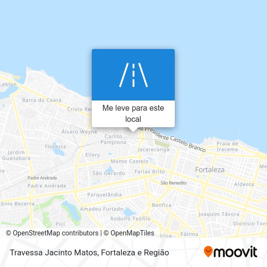 Travessa Jacinto Matos mapa