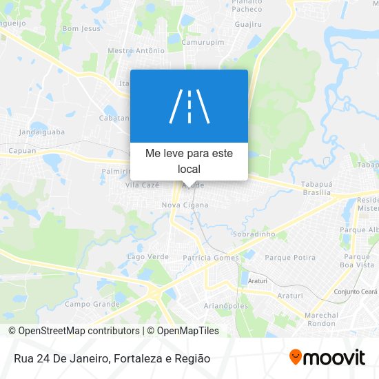 Rua 24 De Janeiro mapa