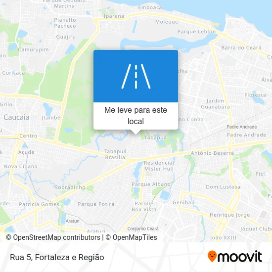 Rua 5 mapa