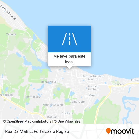 Rua Da Matriz mapa