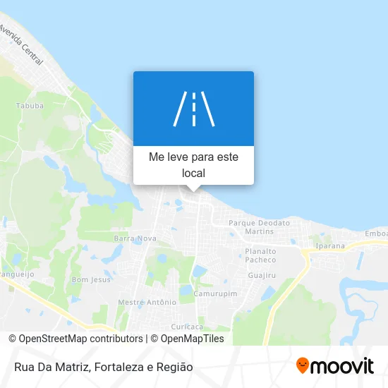 Rua Da Matriz mapa