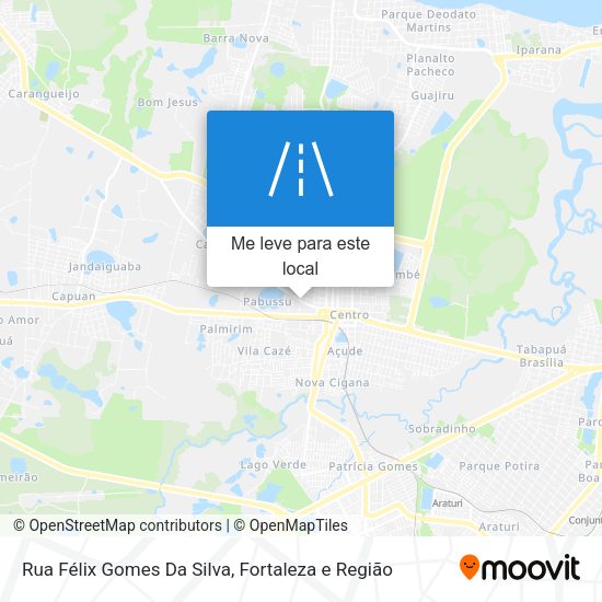 Rua Félix Gomes Da Silva mapa