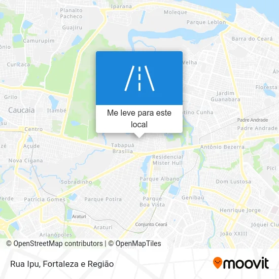 Rua Ipu mapa