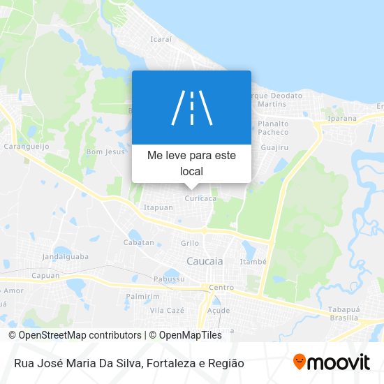 Rua José Maria Da Silva mapa