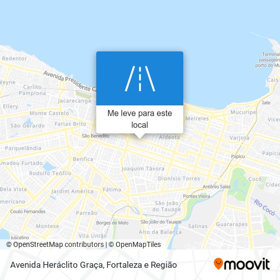 Avenida Heráclito Graça mapa