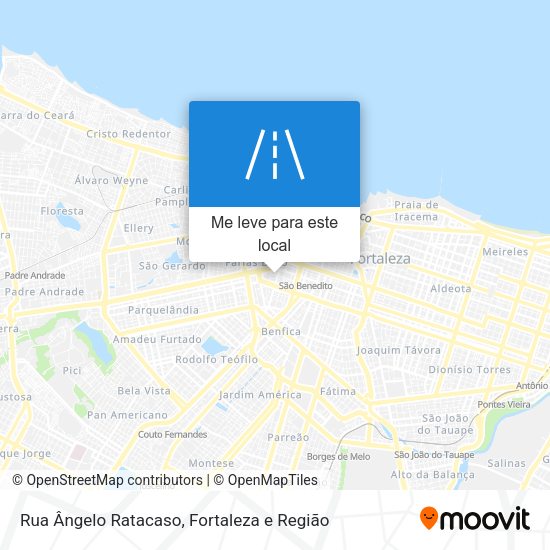 Rua Ângelo Ratacaso mapa