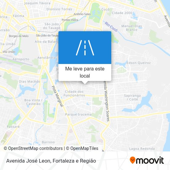 Avenida José Leon mapa