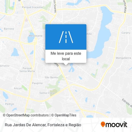Rua Jardas De Alencar mapa