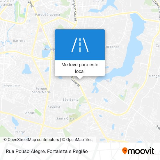 Rua Pouso Alegre mapa