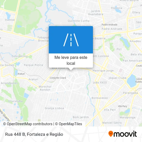 Rua 448 B mapa