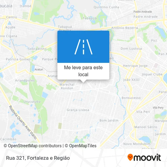 Rua 321 mapa