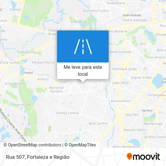 Rua 507 mapa