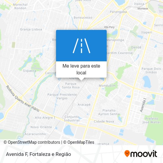 Avenida F mapa