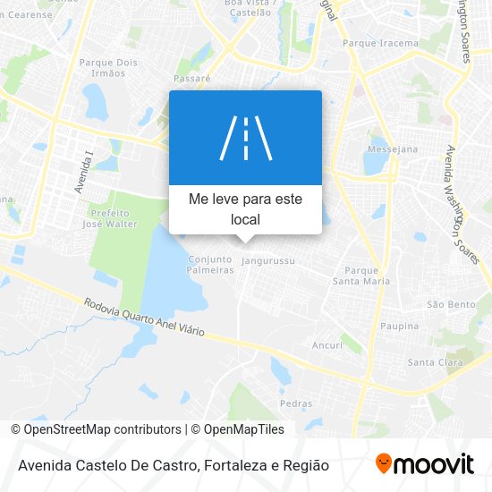 Avenida Castelo De Castro mapa