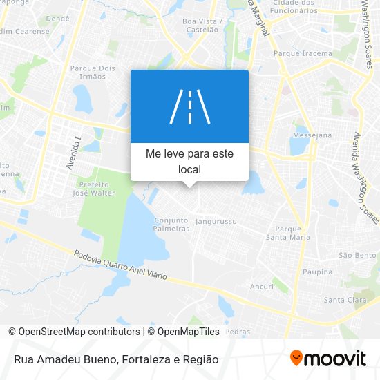 Rua Amadeu Bueno mapa