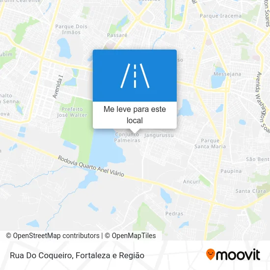 Rua Do Coqueiro mapa