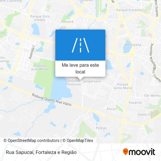 Rua Sapucaí mapa