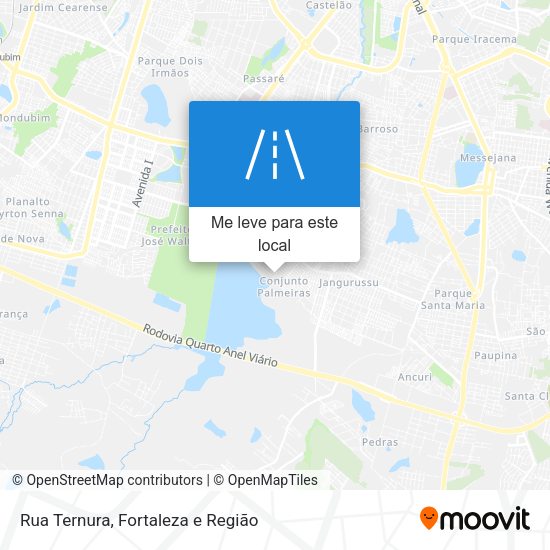 Rua Ternura mapa