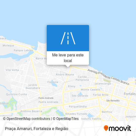 Praça Amaruri mapa