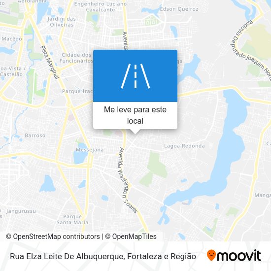 Rua Elza Leite De Albuquerque mapa