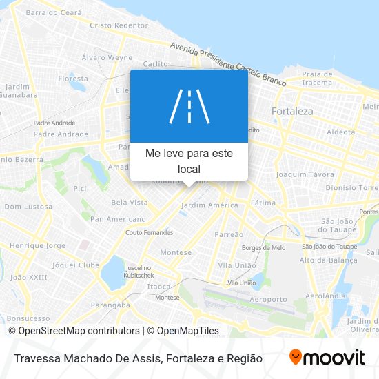 Travessa Machado De Assis mapa