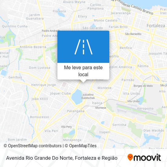 Avenida Rio Grande Do Norte mapa