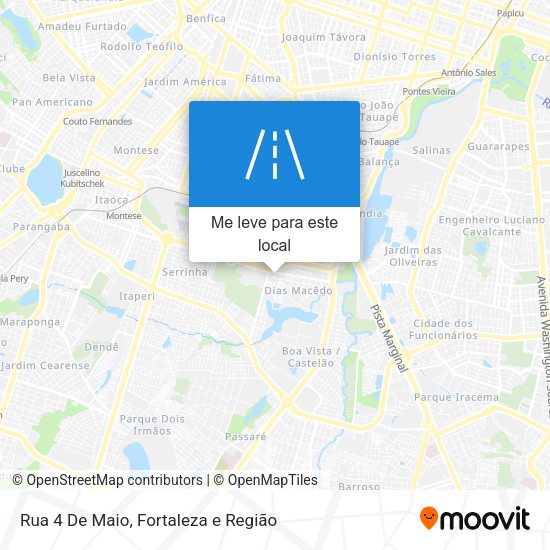 Rua 4 De Maio mapa
