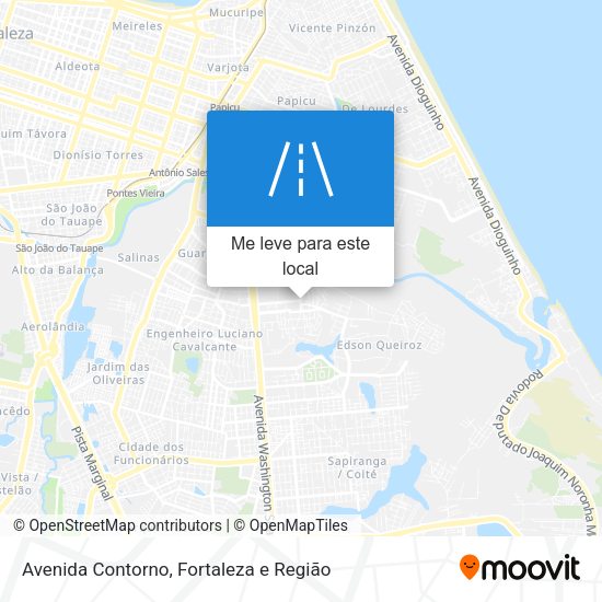 Avenida Contorno mapa