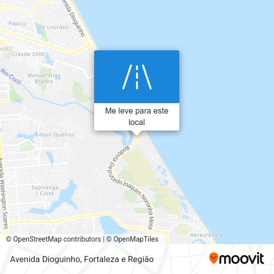 Avenida Dioguinho mapa