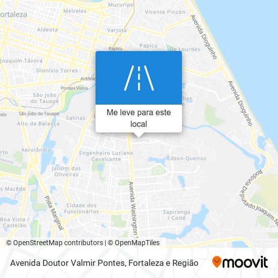 Avenida Doutor Valmir Pontes mapa