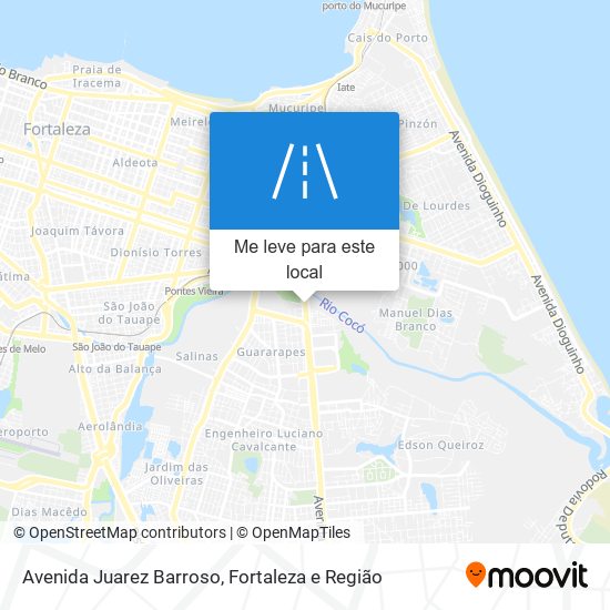 Avenida Juarez Barroso mapa