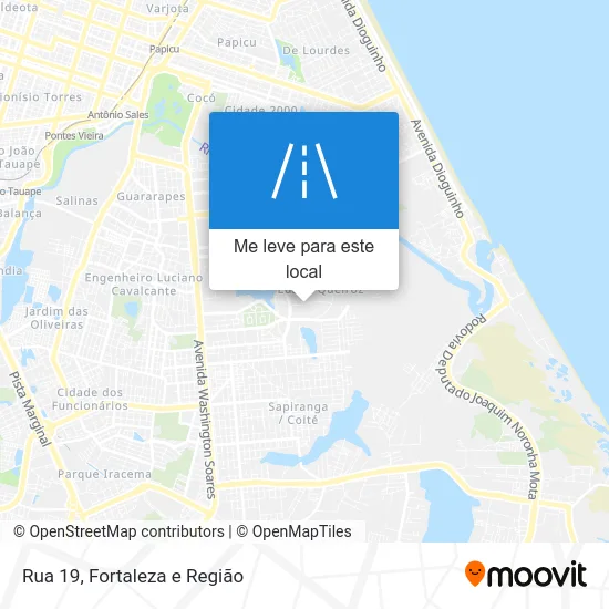 Rua 19 mapa
