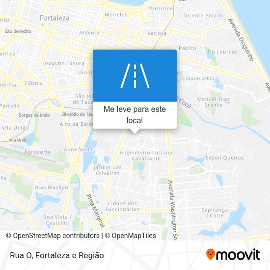 Rua O mapa