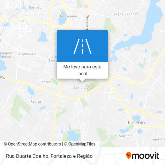 Rua Duarte Coelho mapa