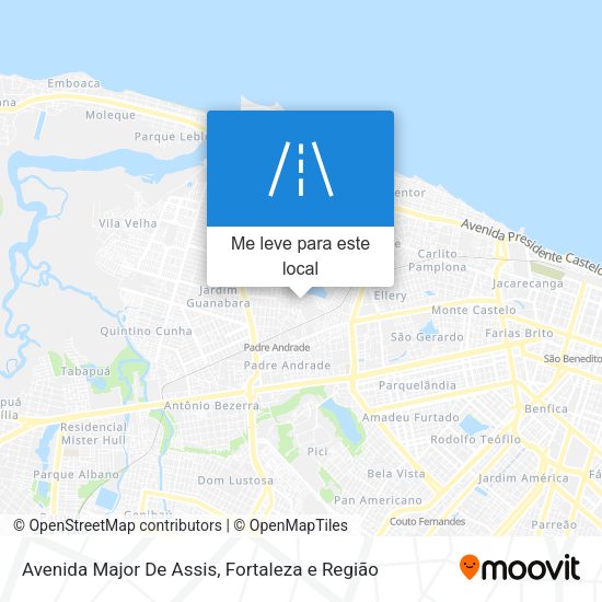 Avenida Major De Assis mapa