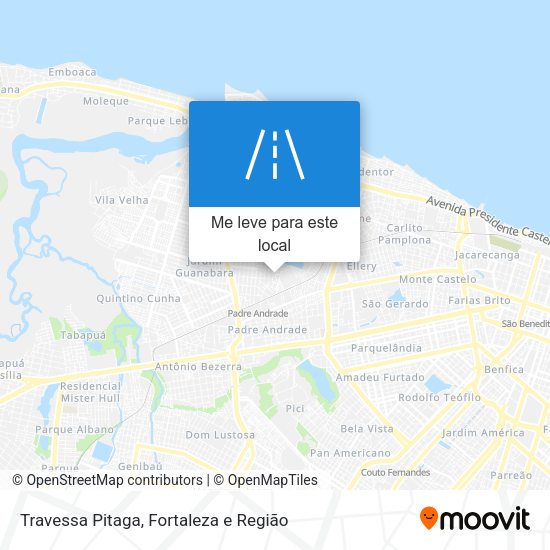 Travessa Pitaga mapa